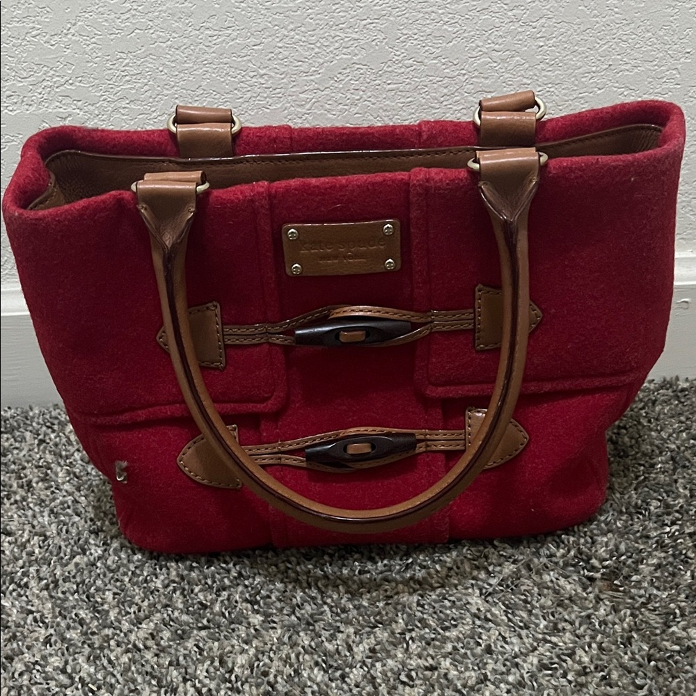 Elegant Red Tote Bag